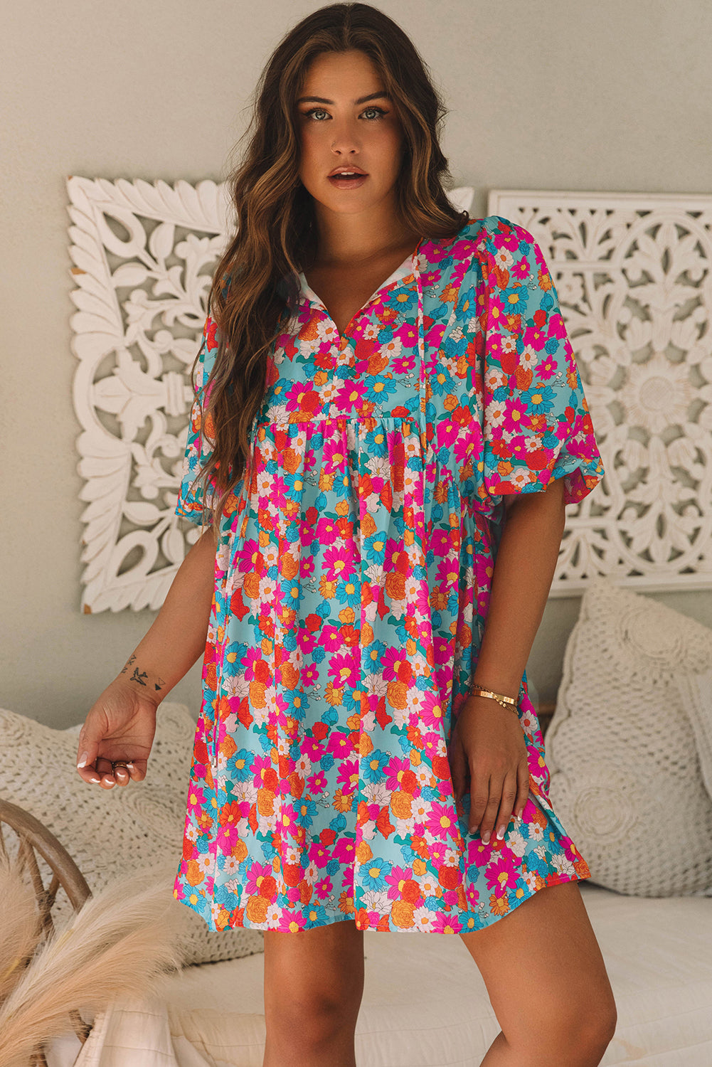 Floral Print Dress